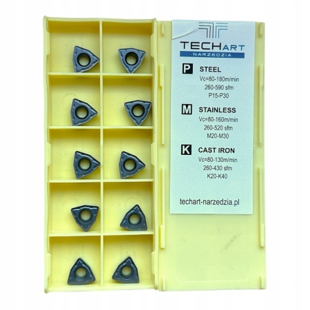 Płytki wieloostrzowe WCMT 050308 wkładki